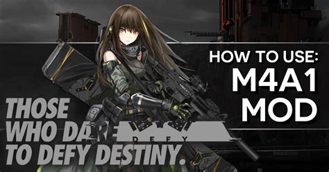 How To Use M4a1 Mod Girls Frontline Wiki Gamepress