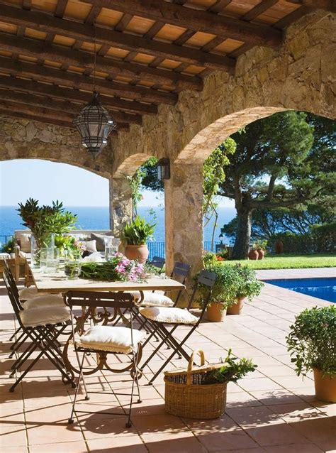 30 Lovely Mediterranean Outdoor Spaces Designs Outdoor Diy