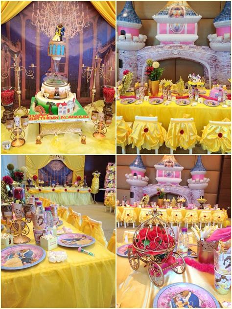 Beauty And The Beast Party Decoration Ideas Beast Decorations Belle