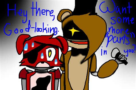 Freddy X Foxy By Tiedkat On Deviantart