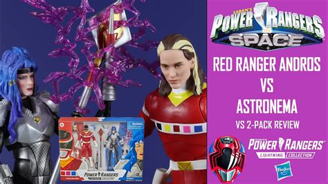 Power Rangers Lightning Collection In Space Red Ranger Andros Vs