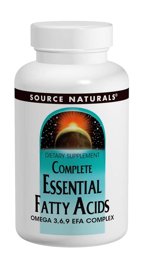 Complete Essential Fatty Acids Source Naturals Inc 30 Softgel