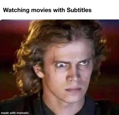 Watching Movies With The Subtitles Meme Chameleon Memes