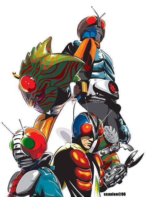 Kamen Rider Poster By Seanlon On Deviantart