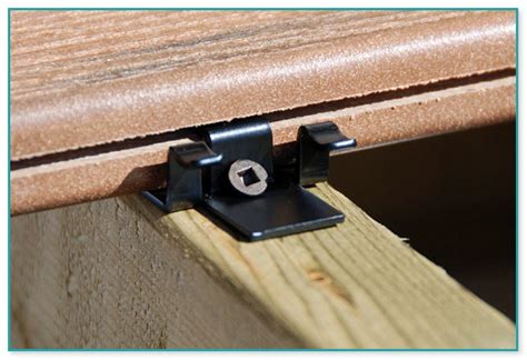 Composite Deck Fastener System Home Improvement