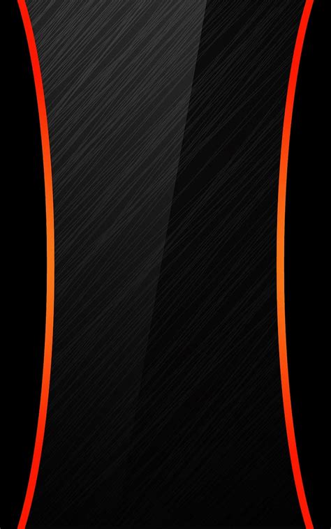 2k Free Download Black 016 Orange Red Tech Hd Phone Wallpaper