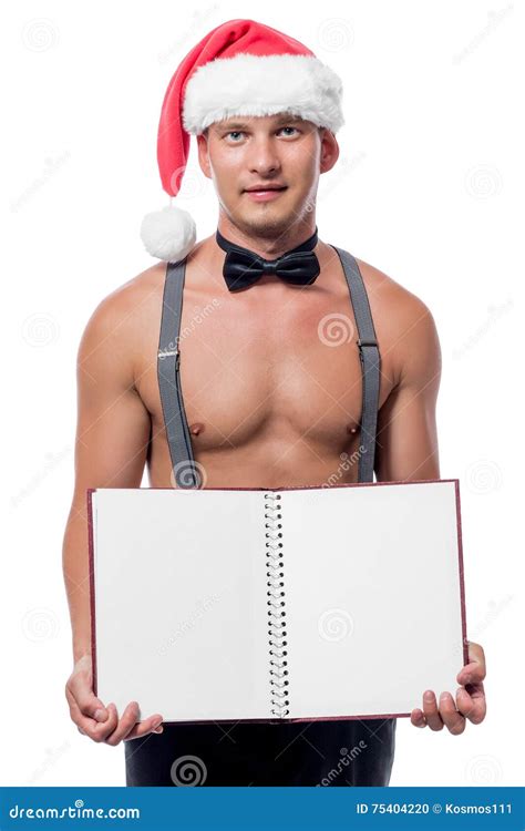 Strippers Waiter Offers Menus For Adult Women Stock Photo Image Of