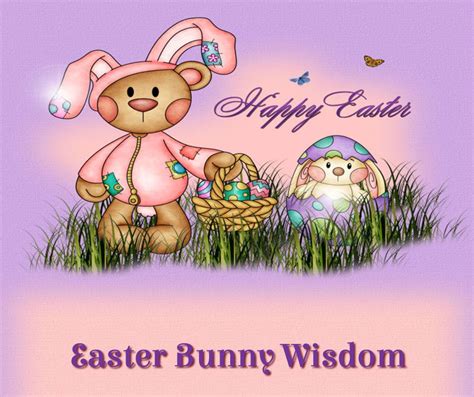 Easter Bunny Wisdom - Happy Easter! #Easter #HappyEaster | Easter bunny, Bunny, Easter