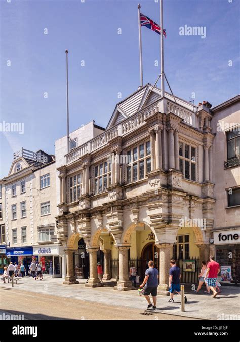21 June 2017 Exeter Devon England Uk The Guildhall In High Street