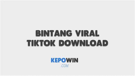 √ Pp Bintang Viral Tiktok Download Foto Yang Lagi Viral Di Tiktok Saat Ini