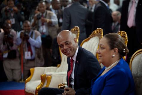 President of haiti assassinated by unknown assailants. Sophia Martelly Pictures - Michel Martelly Inaugurated As President Of Haiti - Zimbio