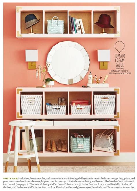 It had too much potential to be left behind. Do It Yourself Spring 2016 | use BHG 4 cube organizers to ...