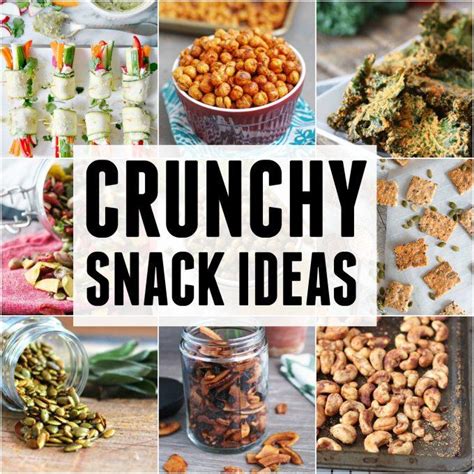 Healthy Crunchy Snacks To Keep You Full And Energized