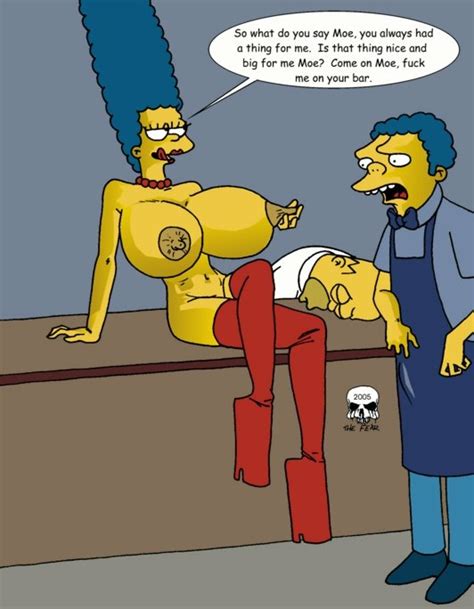 Rule 34 Female Homer Simpson Human Male Marge Simpson