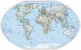 Flat Map Of The World Pictures