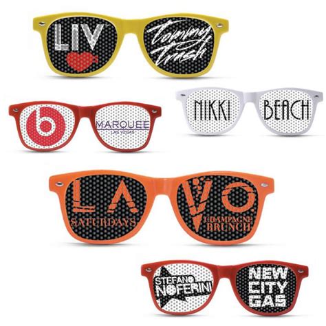 Promotional Sunglasses With Custom Logo Lenses Rc100