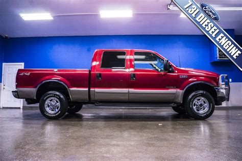 Used 2002 Ford F 250 Lariat 4x4 Diesel Truck For Sale Northwest