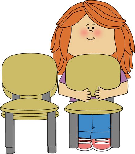 Bu classroom desk and chair cartoon seamless pattern background vektör illüstrasyonunu hemen indirin. Girl Classroom Chair Stacker Clip Art - Girl Classroom ...