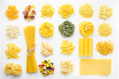 Variety Of Types And Shapes Of Italian Pasta Vetenskap Och Hälsa