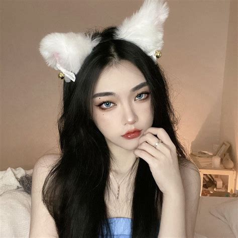 Cat Ears Headband Halloween Costume Kawaii Neko Ears Cat Etsy