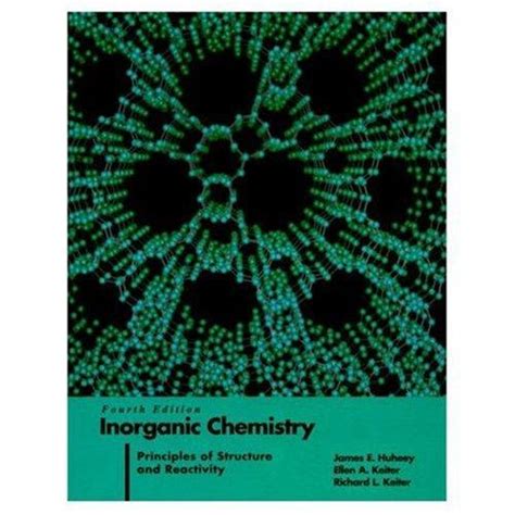 Inorganic Chemistry January 7 1997 Edition Open Library