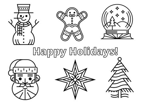 Christmas Coloring Cards Add A Little Adventure