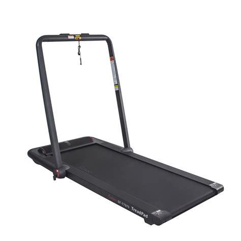 Sunny Health And Fitness Treadpad Flat Folding Treadmill With Premium