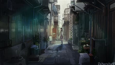 Top 57 Imagen Anime Alleyway Background Thpthoangvanthu Edu Vn