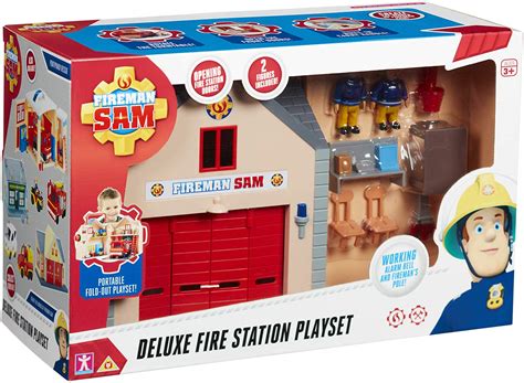 Fireman Sam Deluxe Fire Station Playset Toptoy