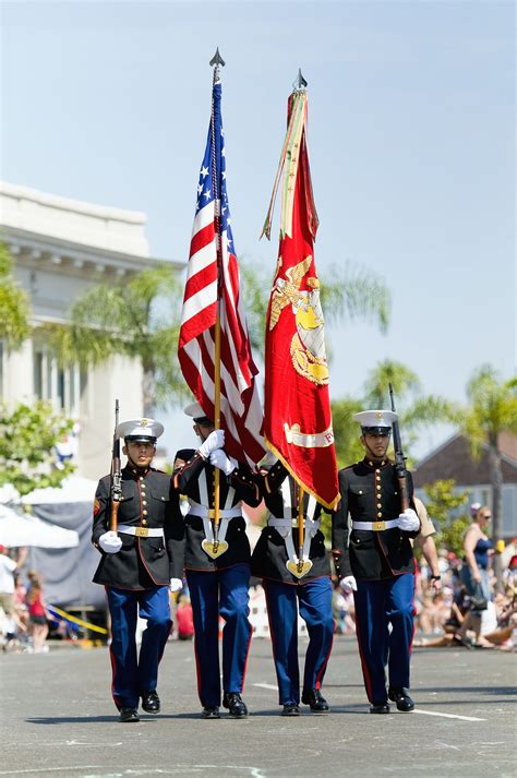 Maybe you would like to learn more about one of these? marine color guard | Coronado Times