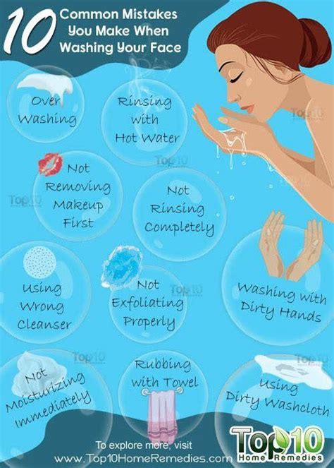 10 Common Mistakes You Make When Washing Your Face Skin Care Regimen