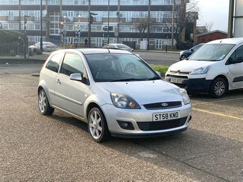 2008 Ford Fiesta 14 Only 73k Low Mileage Silver Petrol Manual