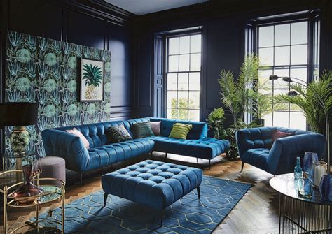 40 Buying Navy Blue Couch Living Room Pecansthomedecor