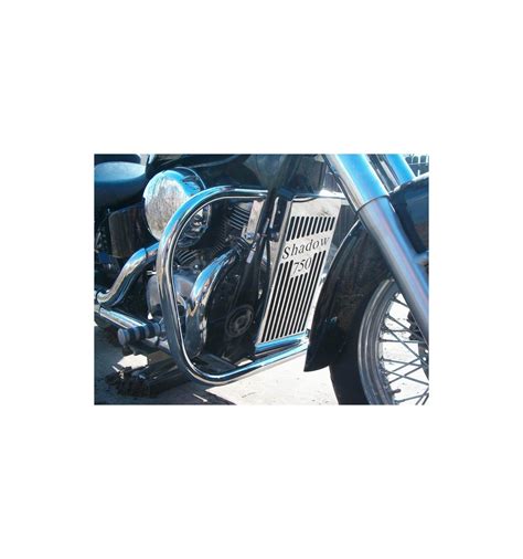 According to reports, the artistic cover was made by louise bourgeois. Honda VT750 DC Shadow Chrome radiator cover - Chrome Cruisers
