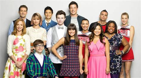 ‘glee cast remembers cory monteith in final season television news the indian express