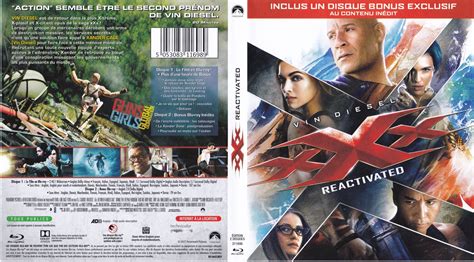 Jaquette Dvd De Xxx Reactivated Blu Ray Cinéma Passion
