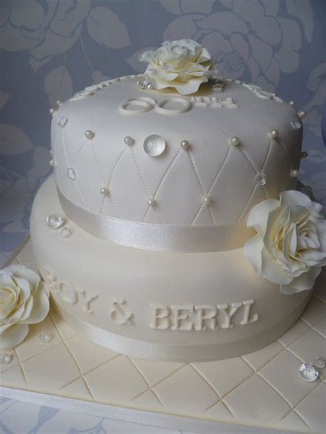 Check spelling or type a new query. Diamond-60th wedding anniversary cake | Diamond wedding ...