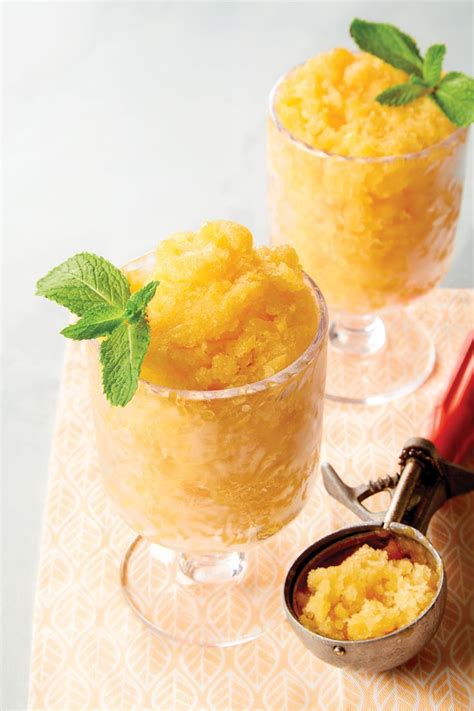 Whether You Call It A Granita Or A Grown Up Snow Cone This Cantaloupe And Mint Version Is Extra