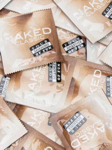 Four Seasons Naked Classic Latex Condoms Bulk Condom Packs Flash My XXX Hot Girl