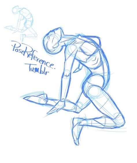 Floating Pose Reference ~ Poses Pose Reference Floating Drawing Female
