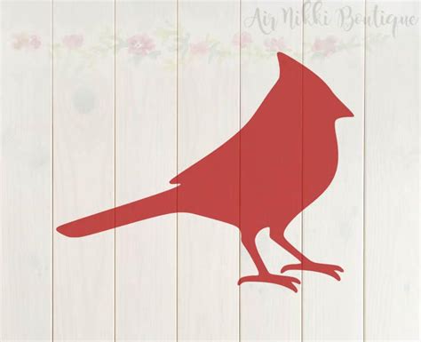 Cardinal Svg Png Dxf Mirrored Png Studio 3 Files Instant Etsy