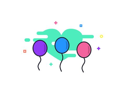 Save from action to animation to your collection. Celebration! by Ken Liew on Dribbble