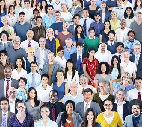 Large Group Of Diverse Multiethnic People Stock Image Image Of