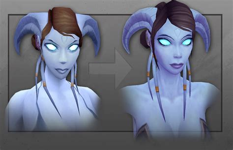 Wow Warlords Of Draenor Upgraded Draenei Model Gamersbook