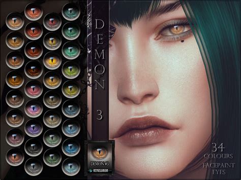 Demon Eyes 03 By Remussirion At Tsr Sims 4 Updates