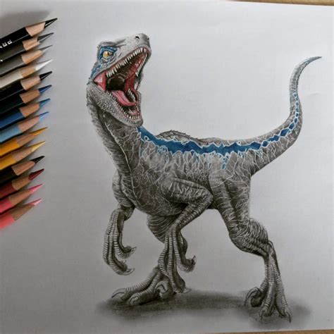 Blue Jurassic World Dibujarte Amino
