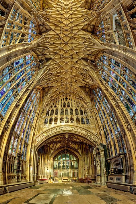 Gloucester Cathedral Lady Chapel 120 Images Stitched And Blending