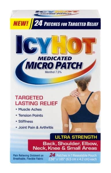 Icy Hot Medicated Micro Patch Ultra Strength Hy Vee Aisles Online
