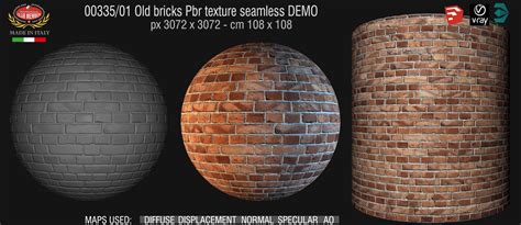 Old Bricks Texture Seamless 00335