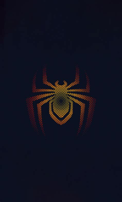 1280x2120 Spider Man Miles Morales Minimal Logo 4k Iphone 6 Hd 4k